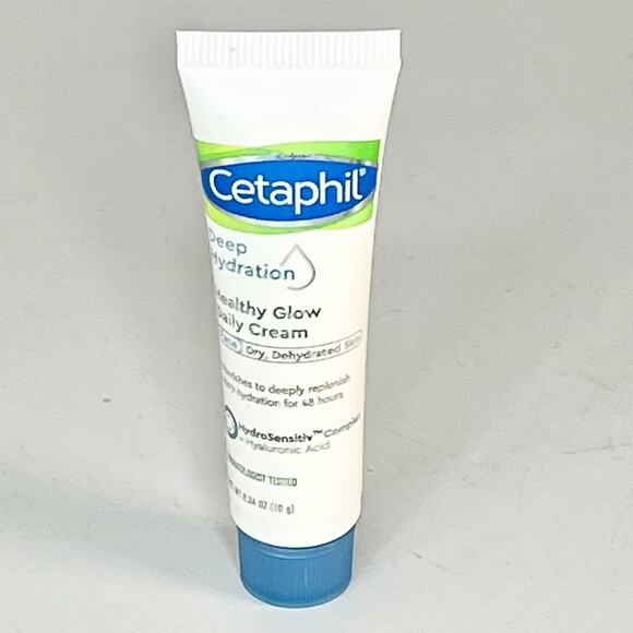 Cetaphil Deep Hydration Healthy Glow Daily Cream Moisturizer Travel .34 oz New - Picture 1 of 6